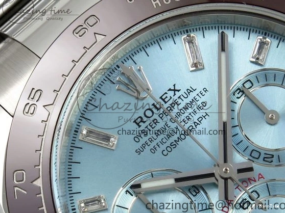 MiroTime 0423 Daytona 116506 Clean 1:1 Best Edition Ice Blue Dial Crystal Markers on SS Bracelet SA4130 V Popular 1702